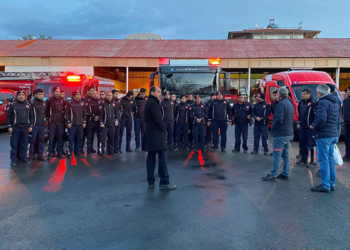 Antalya'dan 400 kişilik kurtarma ve sağlık personeli yola çıktı
