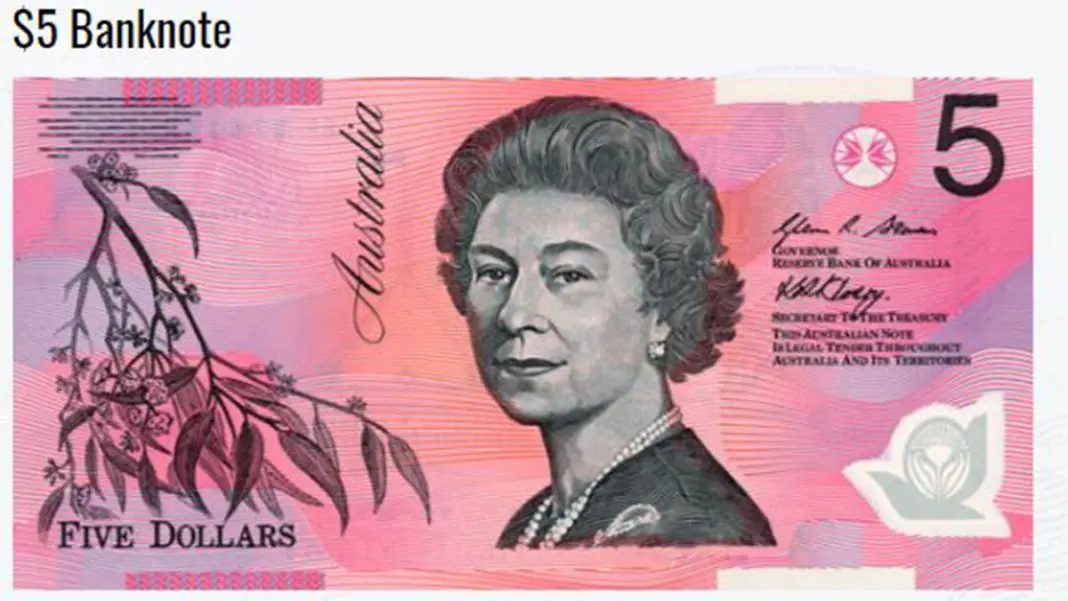 5 Avustralya Doları banknotlarında yeni tasarımlar