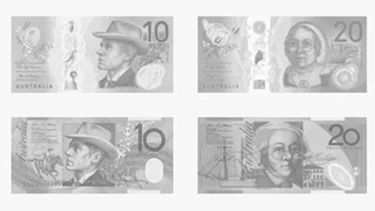 5 avustralya doları banknotlarında yeni tasarımlar