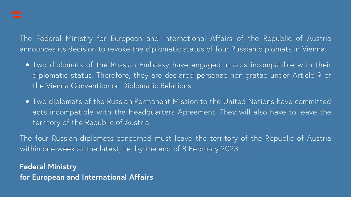 4 Rus diplomat sınır dışı edildi