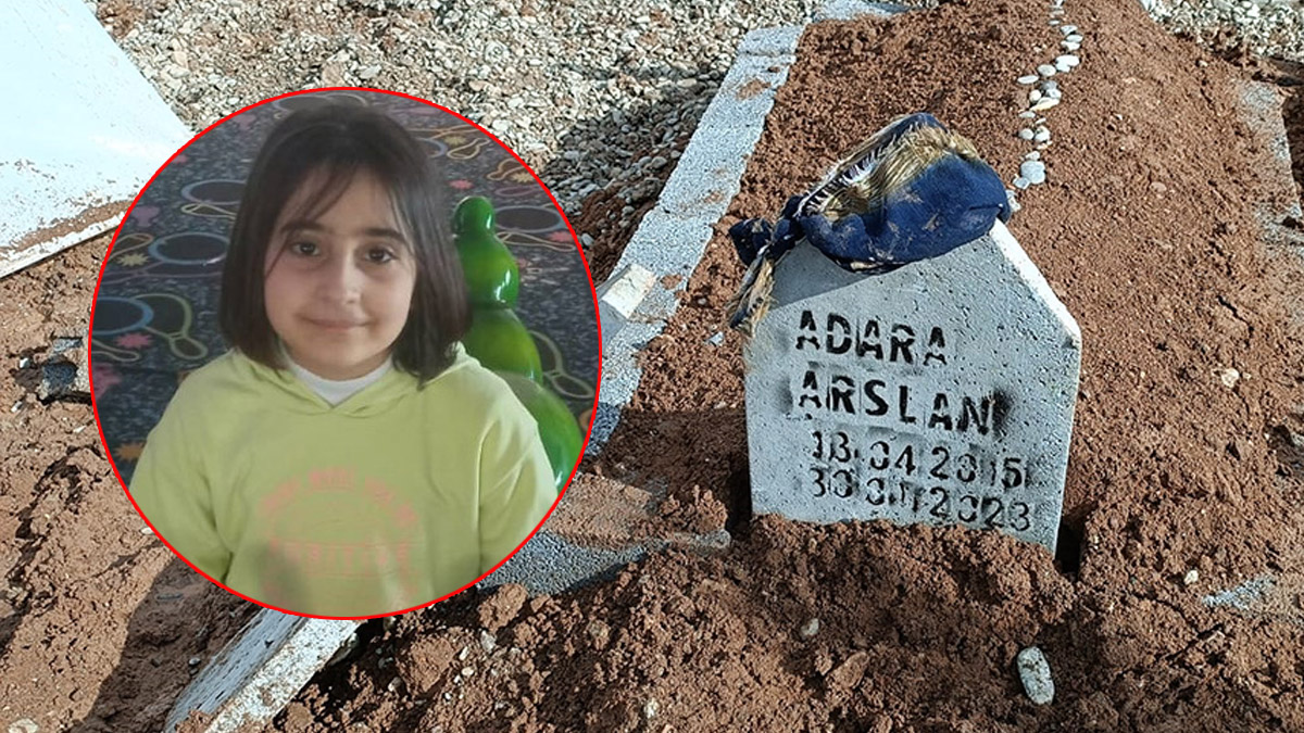 8 yaşındaki Adara toprağa verildi