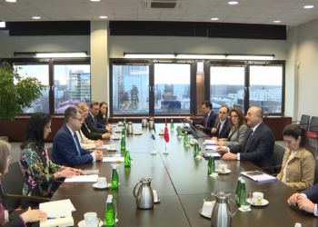 Mevlüt Çavuşoğlu Estonya Dışişleri Bakanı ile görüştü