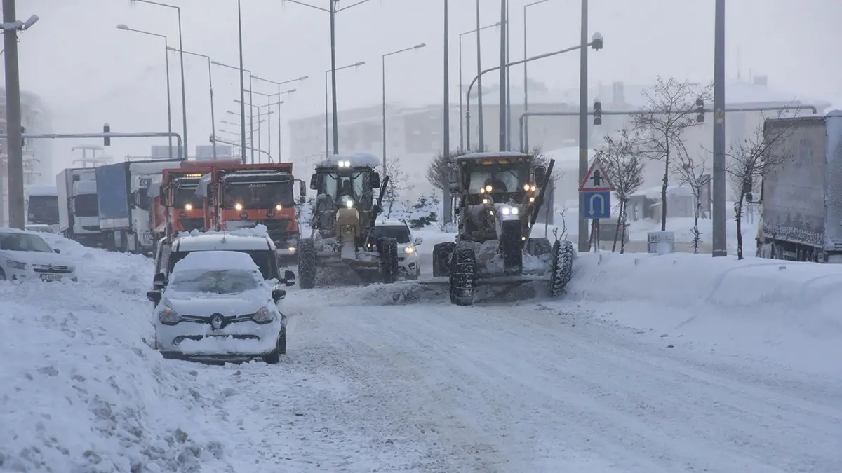 Bitlis'te kar yağışı hayatı olumsuz etkiliyor