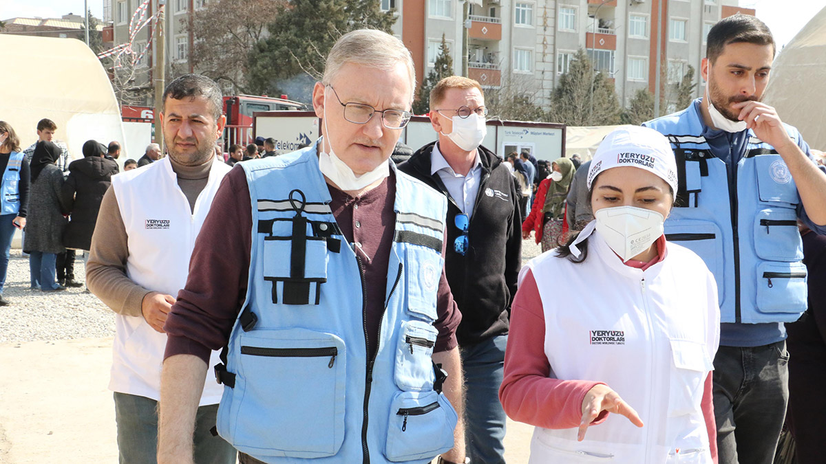 BM Türkiye Mukim Koordinatörü deprem bölgesinde