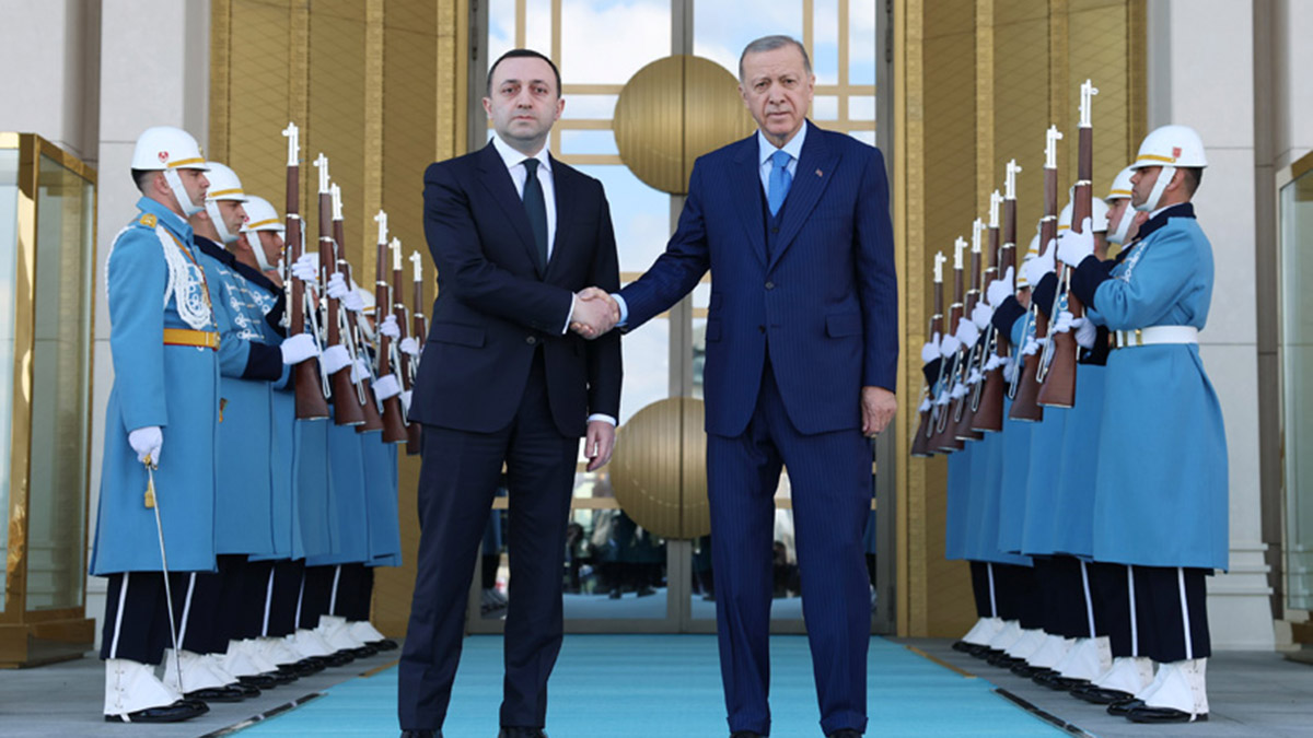 Erdoğan Gürcistan Başbakanı ile görüştü