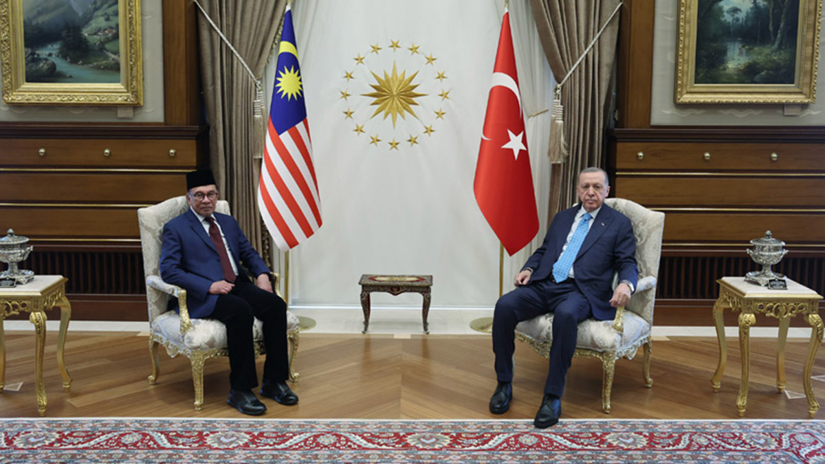 Erdoğan, Malezya Başbakanını kabul etti