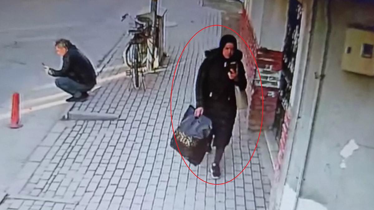 Deprem bölgesine gidecek kıyafet dolu poşet bina önünden çalındı