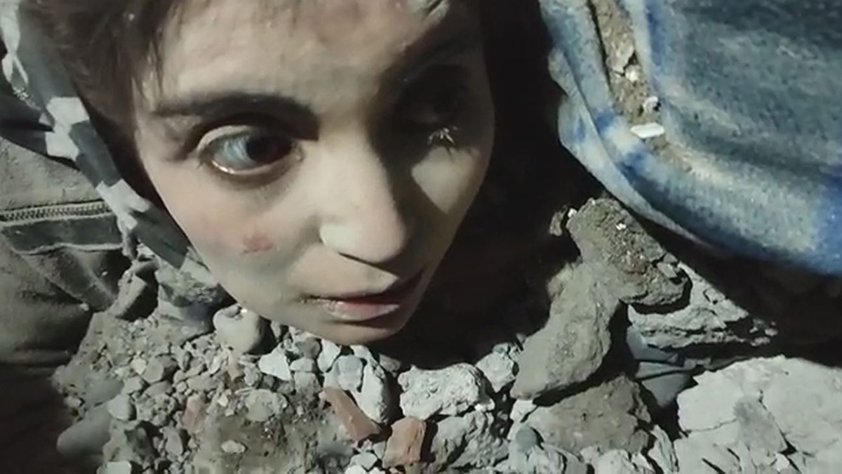 Suriyeli Asya 30'uncu saatte kurtarıldı