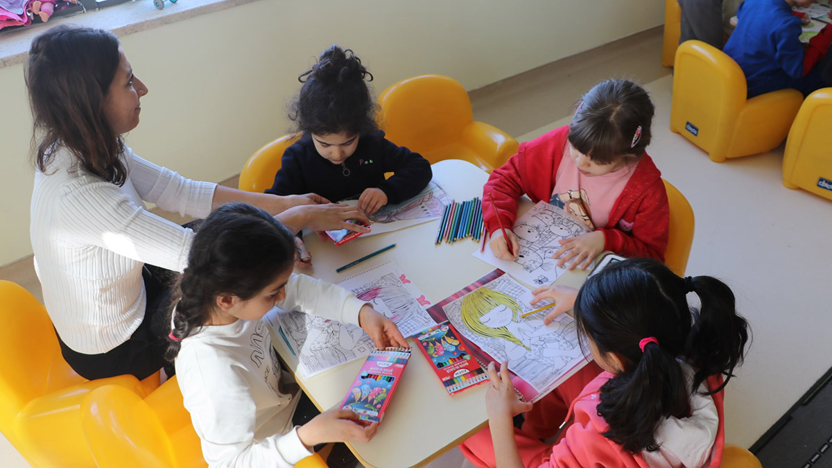 Gazi ailesi ve şehit yakınları Gazi Uyumevi'ne yerleştirildi