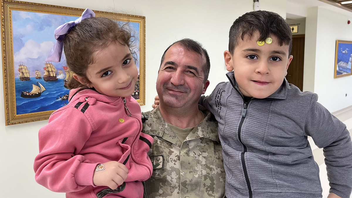 Gazi ailesi ve şehit yakınları Gazi Uyumevi'ne yerleştirildi