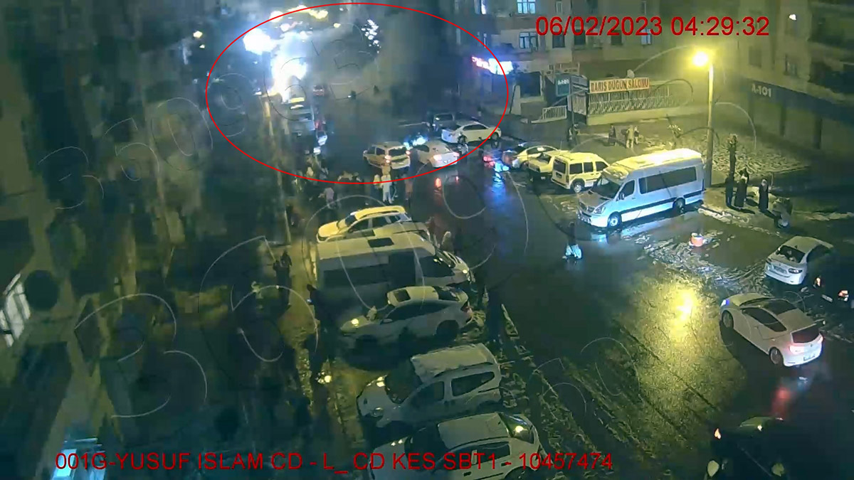 KGYS görüntüleri afetin boyutunu gözler önüne serdi