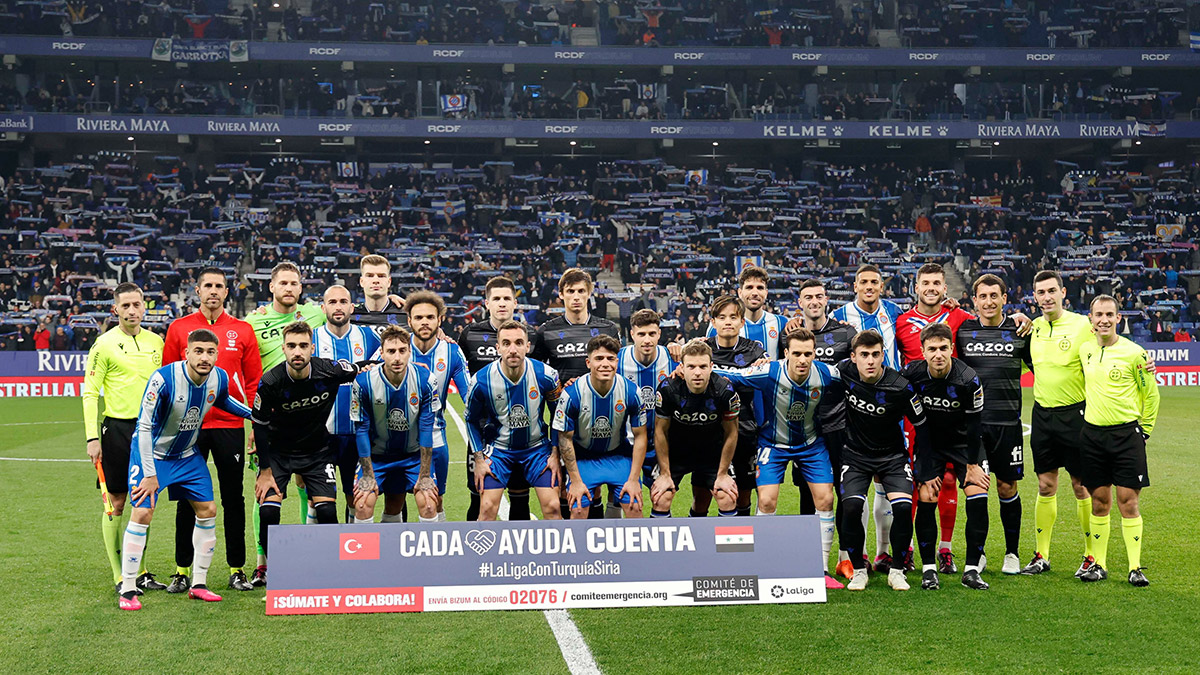 Espanyol-Real Sociedad karşılaşmasında yardım çağrısı