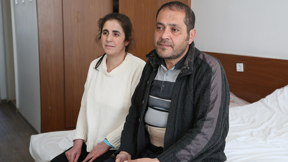 Ahmet-Mebruke Gönül çifti ankazdan nasıl çıktığını anlattı