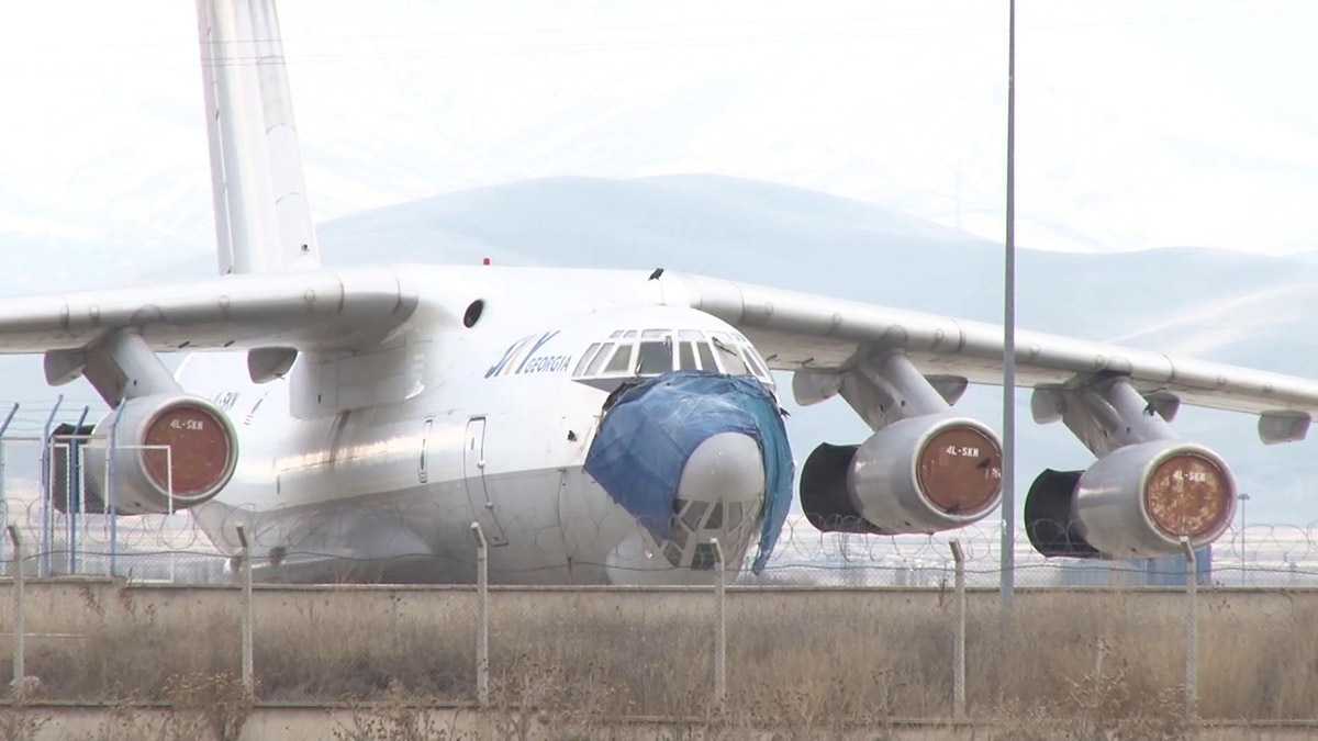 Gürcistan uçağı ikinci kez ihaleye çıkıyor