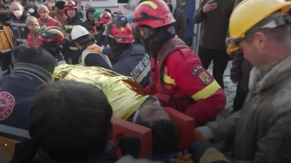 Epilepsi hastası Mustafa Sarıgül 149'uncu saatte kurtarıldı