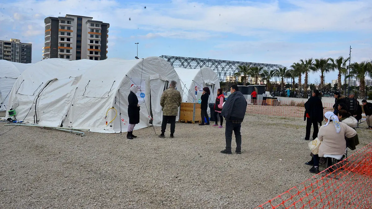 Hatay'da i̇spanyol sahra hastanesi kuruldu