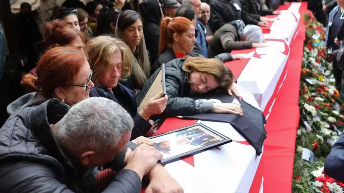 KKTC'li voleybolcu çocuklar için ülke yasta