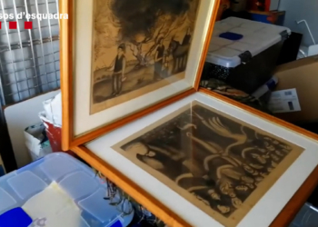 Salvador Dali'nin çalınan iki tablosunu ele geçirildi