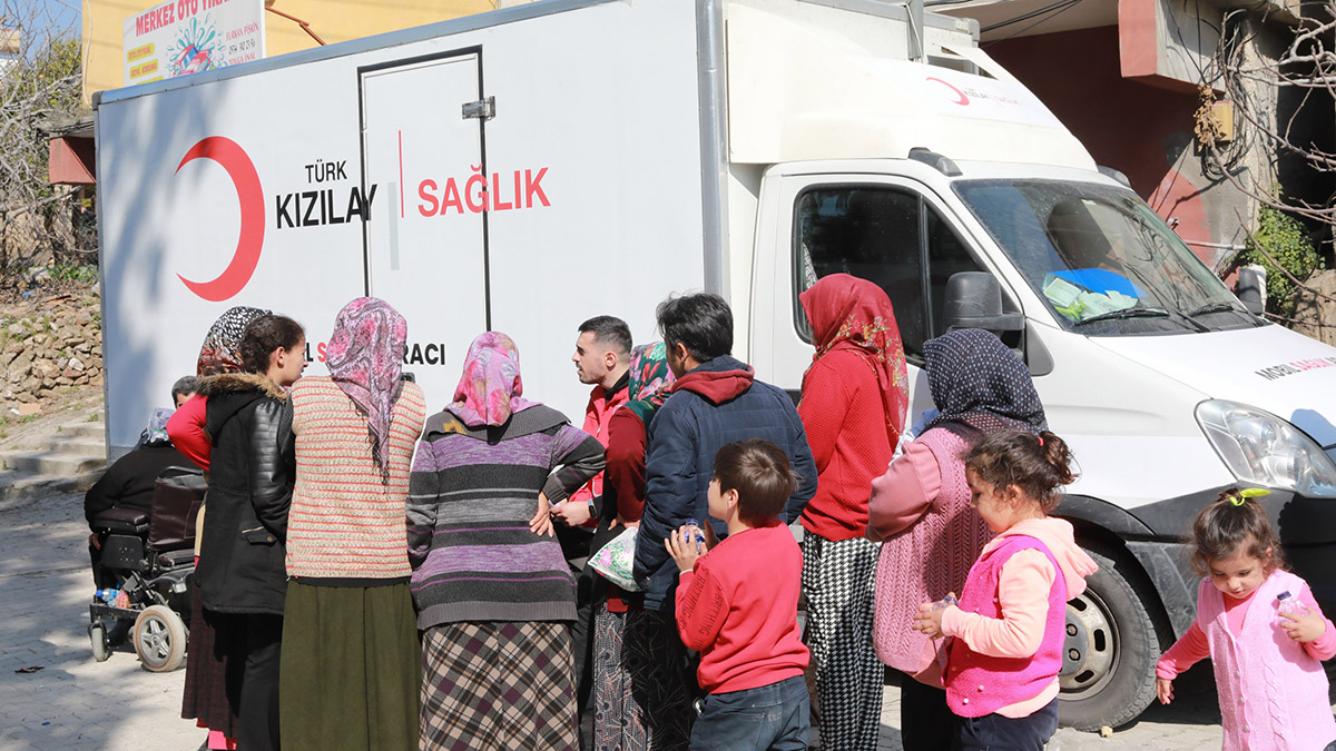 Kızılay, mobil sağlık araçlarının güncel listesini paylaştı