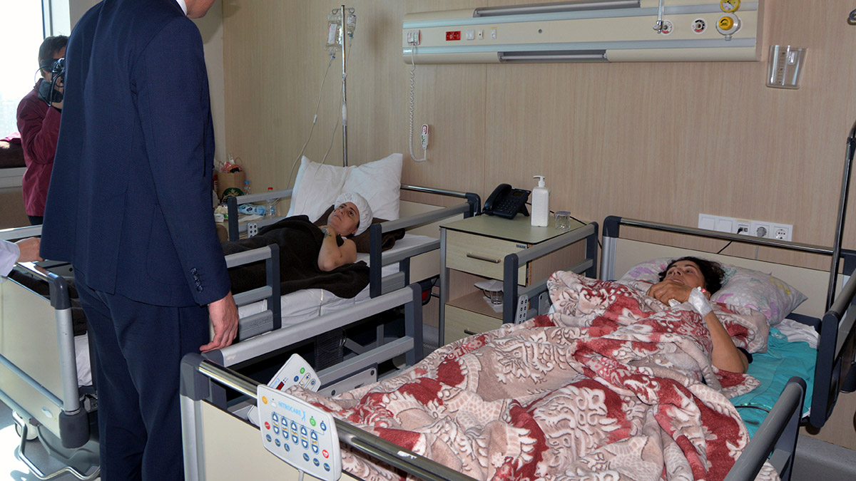 15 bin yaralıdan 12 bini taburcu edildi