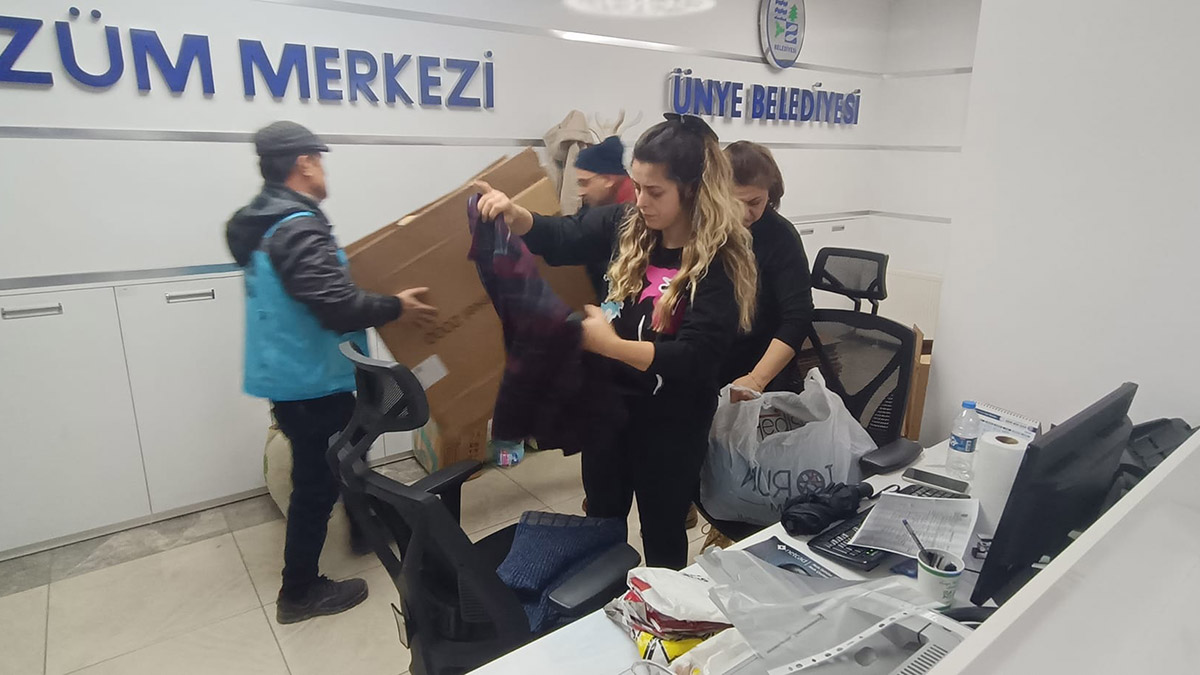 Ordu ve Çorum'dan deprem bölgelerine yardım ekibi gönderildi