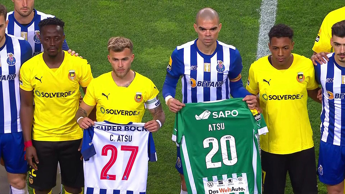 Christian Atsu için anma töreni