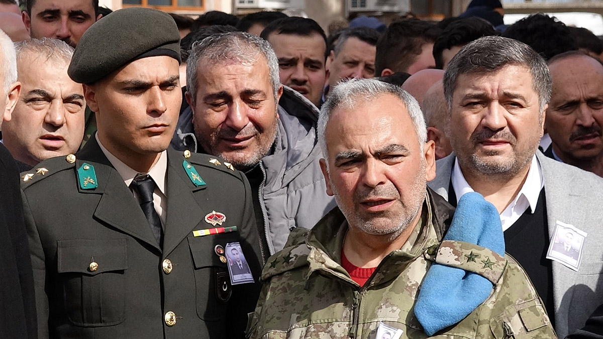 Rönesans Rezidans'ta hayatını kaybeden üsteğmen için tören