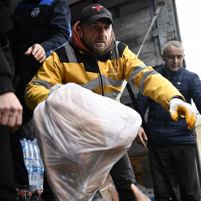 Samsun'dan her gün 100 bin ekmek gönderilecek