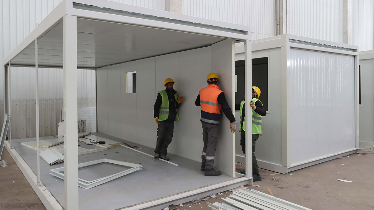 Konteyner kent seferberliğinde fazla mesai