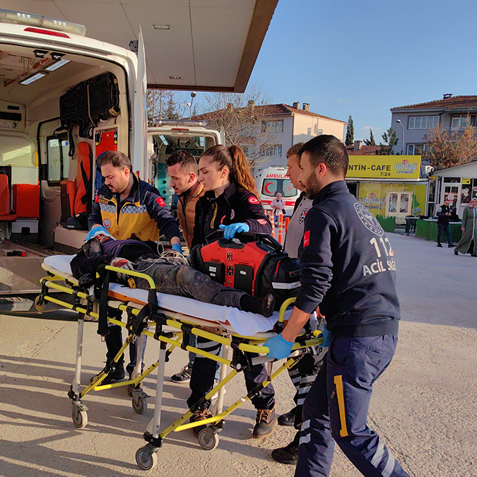 Solvent bulunan varil patladı; 1 ölü, 1 yaralı