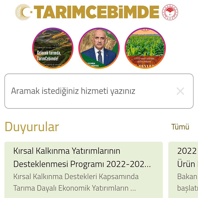 Tarım Cebimde mobil uygulamasını 100 bin kişi indirdi
