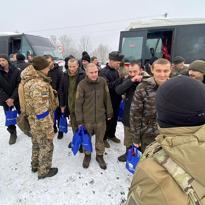 116 savaş esiri Ukrayna'ya döndü