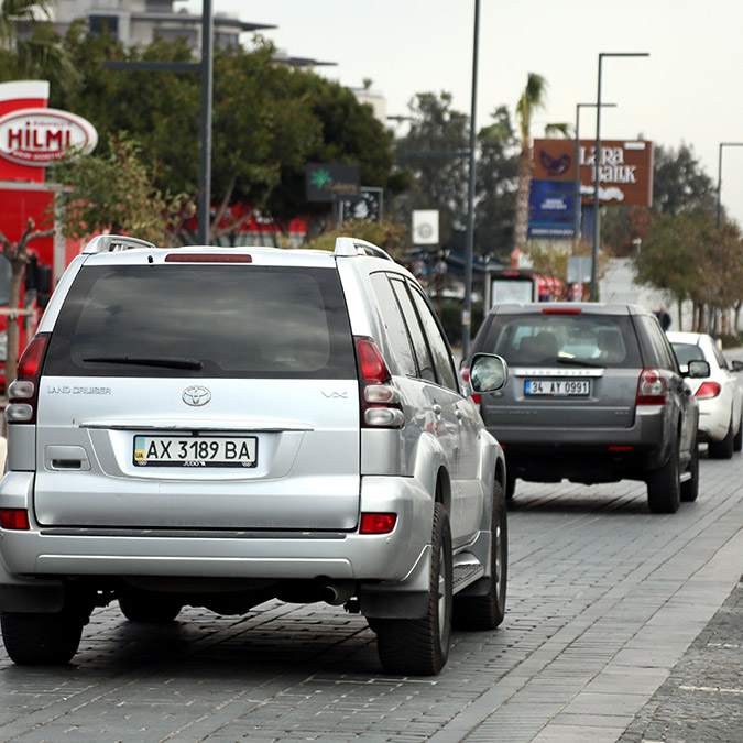 Yabancı araç plakalarına yönelik cezalar arttı