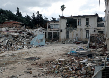 110 yıllık Antakya Lisesi, depreme dayanamadı