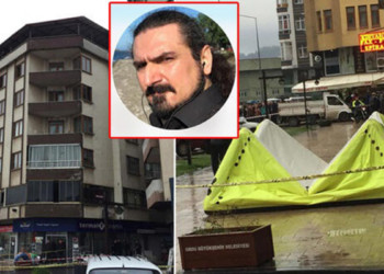 2 kişiyi vurup kendisini çatıya kilitledi