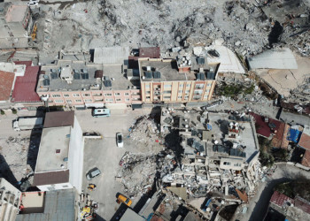 İskenderun'daki son durum havadan görüntülendi