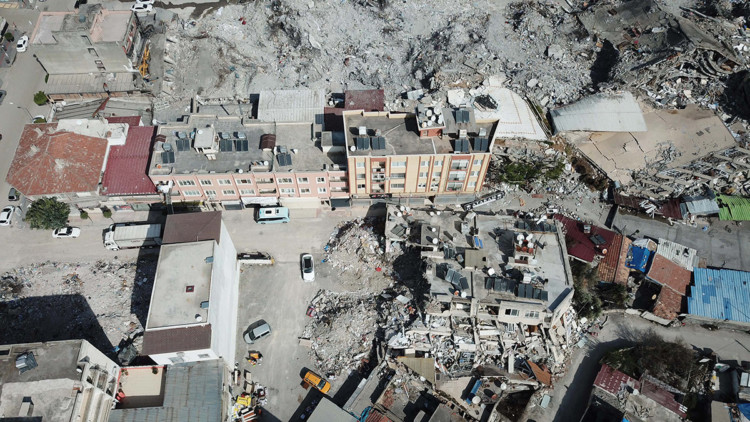 İskenderun'daki son durum havadan görüntülendi