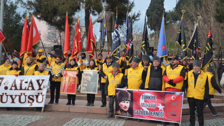 57'nci Alay korteji, Gelibolu’da
