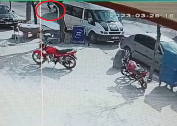 6 yaşındaki Batuhan'ın öldüğü kaza kamerada