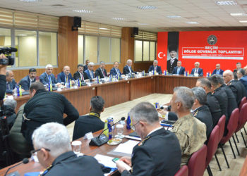 Adana'da 'Seçim Bölge Güvenlik Toplantısı' yapıldı