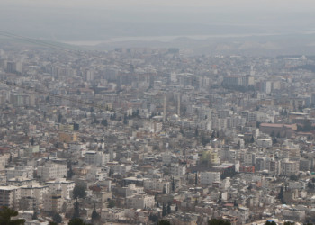 Adıyaman'da toz taşınımı