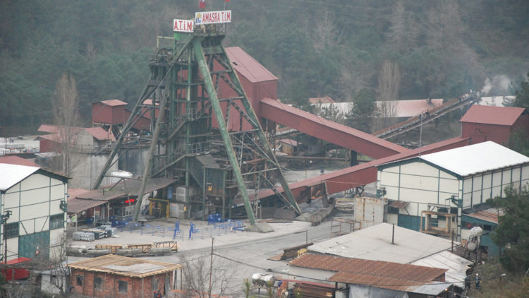 Amasra'daki maden ocağında yangın yeniden başladı