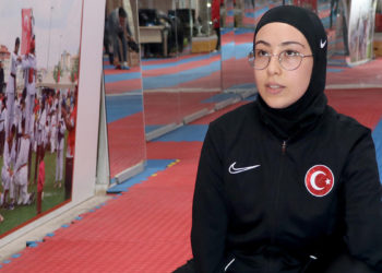Ampute Sevim Nur Türkmen'in tekvando başarısı