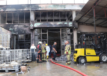 Ankara'da kimyasal fabrikasında yangın: 1 ölü, 3 yaralı