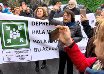 Ataköy'de 'toplanma alanı' tartışması