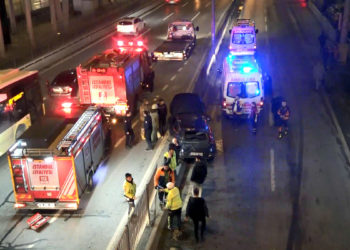 Avcılar'da kaza: 3 yaralı