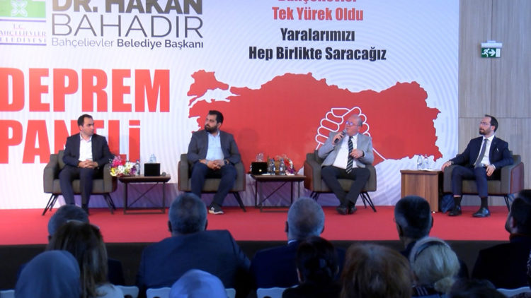 Bahçelievler’de ‘Deprem Paneli’ düzenlendi