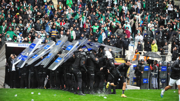 Bursaspor-Amedspor maçına soruşturma