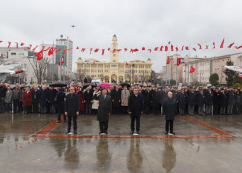Büyükçekmece'de Çanakkale Zaferi'ni kutlama töreni