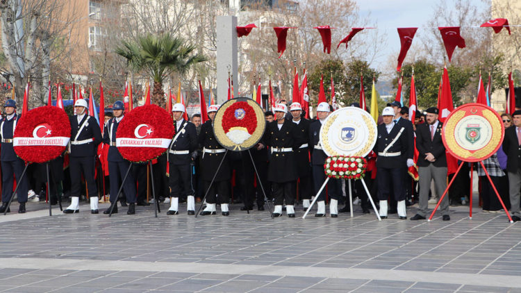 Çanakkale Deniz Zaferi kutlamaları başladı